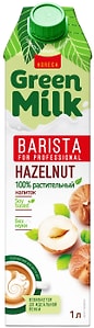Изображение товара Напиток Green Milk Barista фундучный 1л