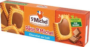 Изображение товара Печенье St Michel сливочное с шоколадом 132г
