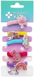 Изображение товара Набор резинок для волос Маркет Kids 5шт