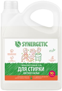 Изображение товара Гель для стирки Synergetic цветного белья 2.75л