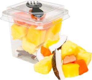 Изображение товара Микс фруктовый Оранжевая марка Манго Папайя Ананас Кокос кусочками 140г