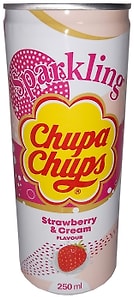 Изображение товара Напиток Chupa Chups Клубничный крем 250мл
