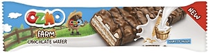 Изображение товара Вафли Ozmo Farm с молочной начинкой покрытые молочным шоколадом с хрустящим зерном 24г