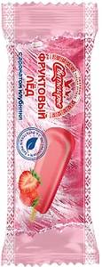 Изображение товара Мороженое Свитлогорье Фруктовый лед с ароматом клубники 100г