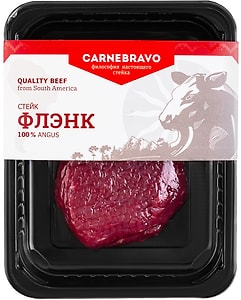 Изображение товара Стейк говяжий Carnebravo Флэнк 200г