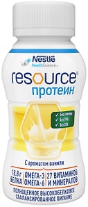 Изображение товара Молочная смесь Nestle Resource Protein Ваниль 200мл