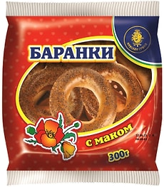 Изображение товара Баранки Невская Сушка Оригинальные с маком 300г