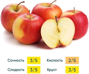 Изображение товара Яблоки сезонные 1кг