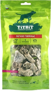 Изображение товара Лакомство для собак TiTBiT Легкие говяжьи 18г