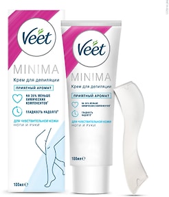 Изображение товара Крем для депиляции Veet Minima для чувствительной кожи 100мл