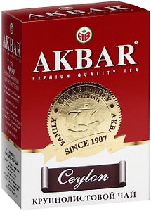 Изображение товара Чай черный Akbar Ceylon 100г