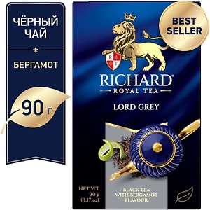 Изображение товара Чай черный Richard Lord Grey 90г