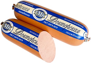 Изображение товара Колбаса Тульский МК Докторская вареная категории А 400г