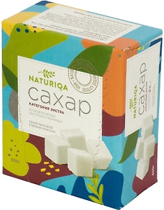 Изображение товара Сахар Naturiqa Экстра белый кусковой 500г