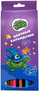 Изображение товара Набор цветных карандашей Wizzy Boo пластиковые 12шт