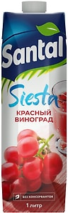 Изображение товара Сок Santal красный виноград 1л