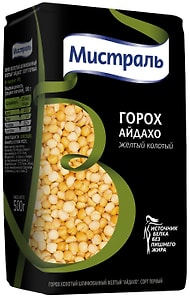 Изображение товара Горох Мистраль Айдахо желтый колотый 500г