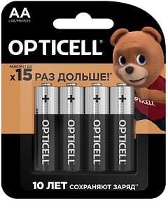 Изображение товара Батарейки Opticell AA 4шт