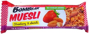 Изображение товара Батончик Bombbar мюсли клубника 45г 