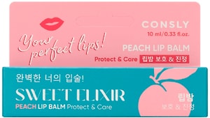 Изображение товара Бальзам для губ Consly Sweet Elixir с экстрактом персика 10мл