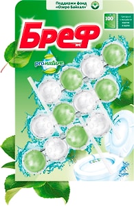 Изображение товара Туалетный блок Бреф Pro nature 50г*3шт