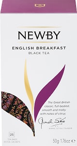 Изображение товара Чай черный Newby English Breakfast 25*2г