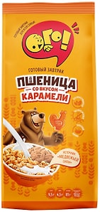 Изображение товара Сухой завтрак Ого Воздушная пшеница со вкусом карамели 150г