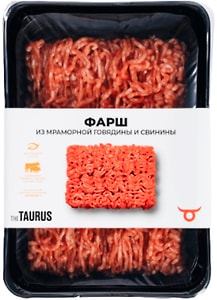 Изображение товара Фарш Taurus из мраморной говядины и свинины 400г