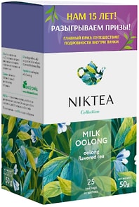 Изображение товара Чай зеленый Niktea Молочный Улун 25*2г