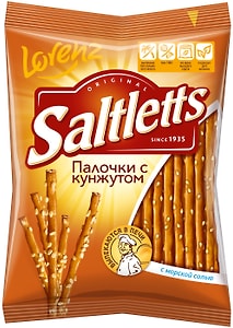 Изображение товара Соломка Lorenz Saltletts Палочки с кунжутом 60г
