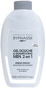 Изображение товара Гель для душа Byphasse Urban Swing для мужчин 600мл