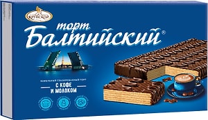 Изображение товара Вафельный торт Пекарь Балтийский 320г