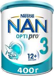 Изображение товара Смесь NAN 3 OPTIPRO молочная 400г