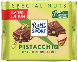 Изображение товара Шоколад Ritter Sport Молочный Фисташка 100г