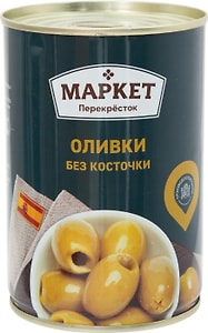 Изображение товара Оливки Маркет Перекресток без косточки 400г