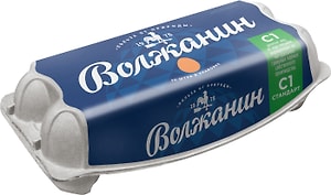 Изображение товара Яйца куриные Волжанин коричневые С1 10шт