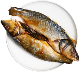 Изображение товара Сибас тушка потрошеная в маринаде 400-600г
