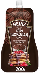 Изображение товара Соус Heinz Крем Шоколад с швейцарским шоколадом 200г