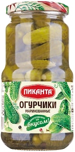 Изображение товара Огурчики Пиканта маринованные 460г