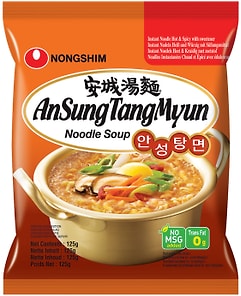 Изображение товара Лапша Nongshim Ансонг Танмен 125г