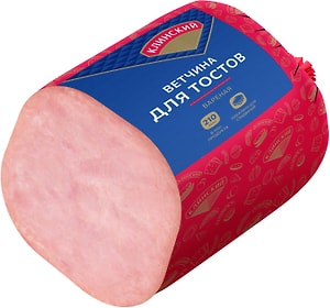 Изображение товара Ветчина Клинский По-клински вареная для тостов 0.2-0.4кг