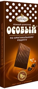 Изображение товара Шоколад Особый Темный оригинальный 88г