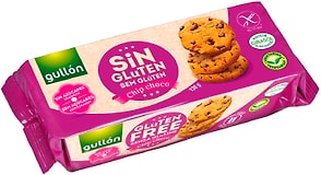 Изображение товара Печенье с кусочками шоколада Gullon без сахара и глютена 130г