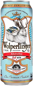 Изображение товара Пиво Wolpertinger безалкогольное 0% 500мл