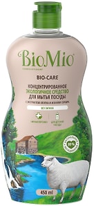 Изображение товара Средство для мытья посуды BioMio Bio-Care с экстрактом хлопка и ионами серебра 450мл