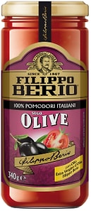 Изображение товара Соус Filippo Berio Томатный с оливками 340г