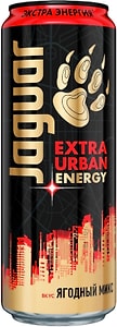 Изображение товара Напиток энергетический Jaguar Extra Urban Energy тонизирующий газированный 440мл