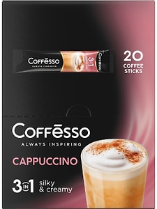 Изображение товара Кофе растворимый Coffesso Cappuccino 3в1 20шт