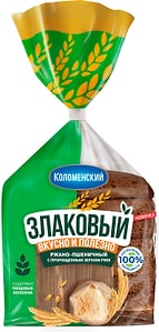 Изображение товара Хлеб Коломенский Злаковый ржано-пшеничный с пророщенным зерном ржи 300г