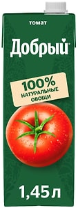 Изображение товара Нектар Добрый Томат 1.45л